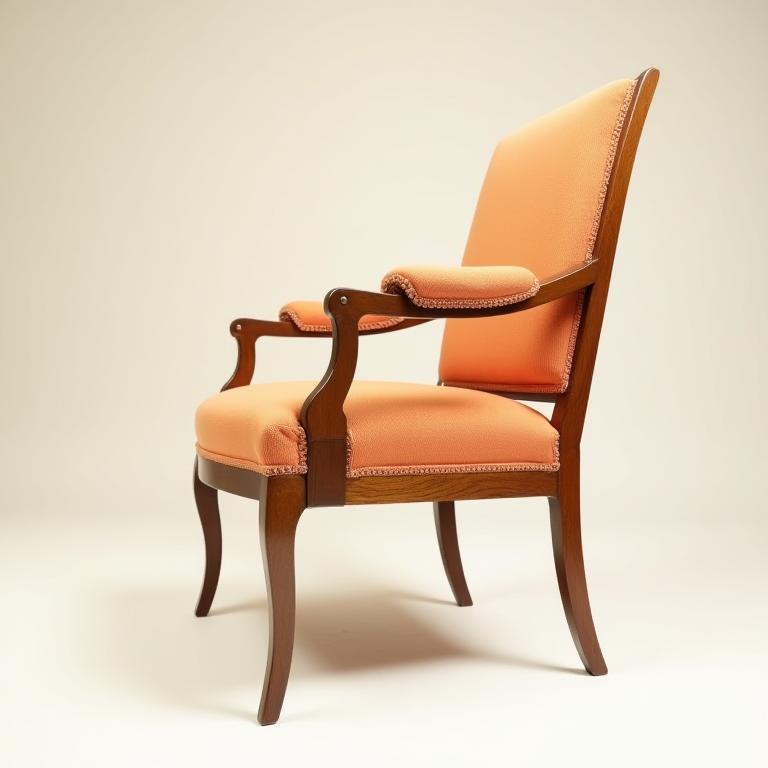 1920s Oak Dining Chair after restoration